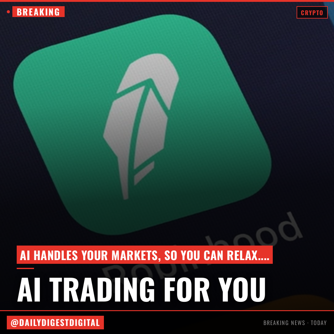 Robinhood is letting AI trade for you so you don't have to keep checking the markets