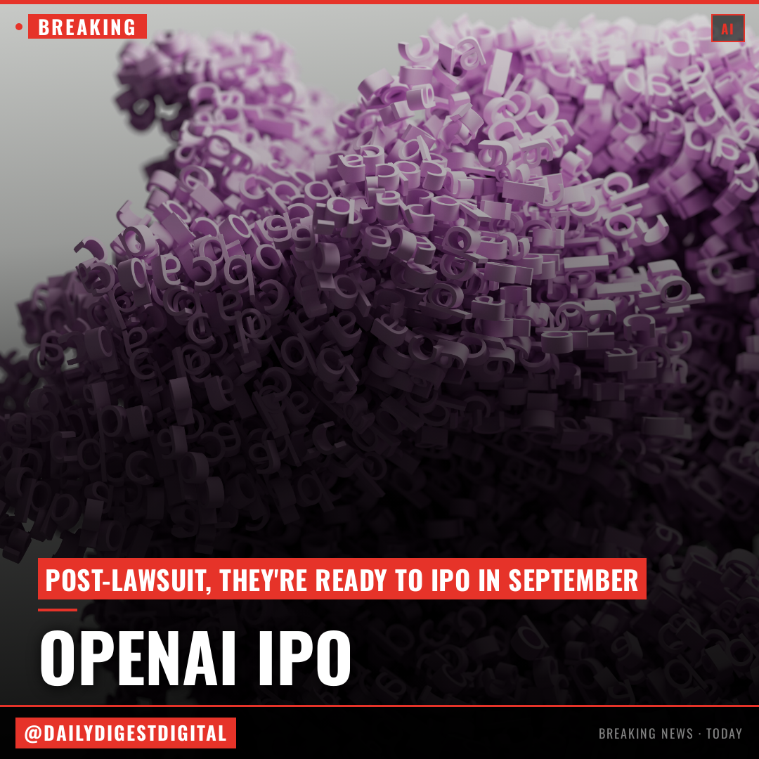 OpenAI barrels toward IPO that may happen in September