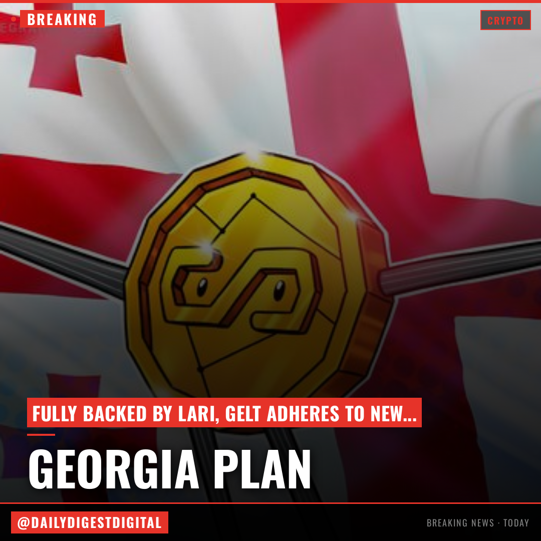Tether, Georgia plan lari-backed stablecoin GELT under new rules