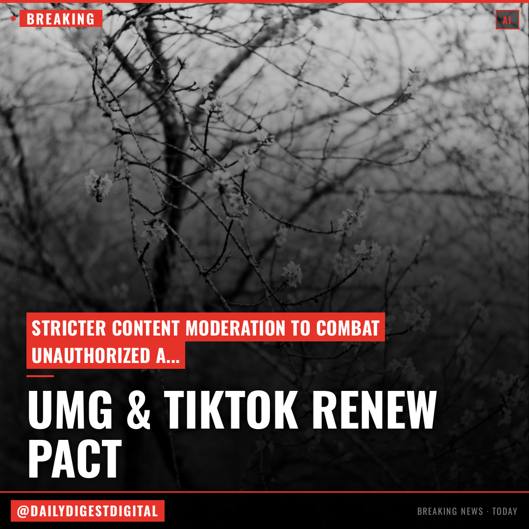 Universal Music Group and TikTok renew agreement to combat unauthorized AI music