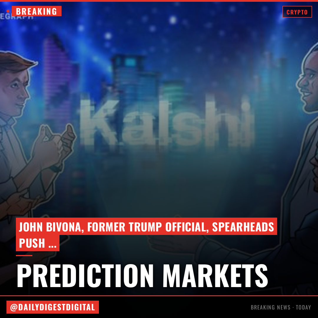 Kalshi backs prediction markets lobby group with former Trump official