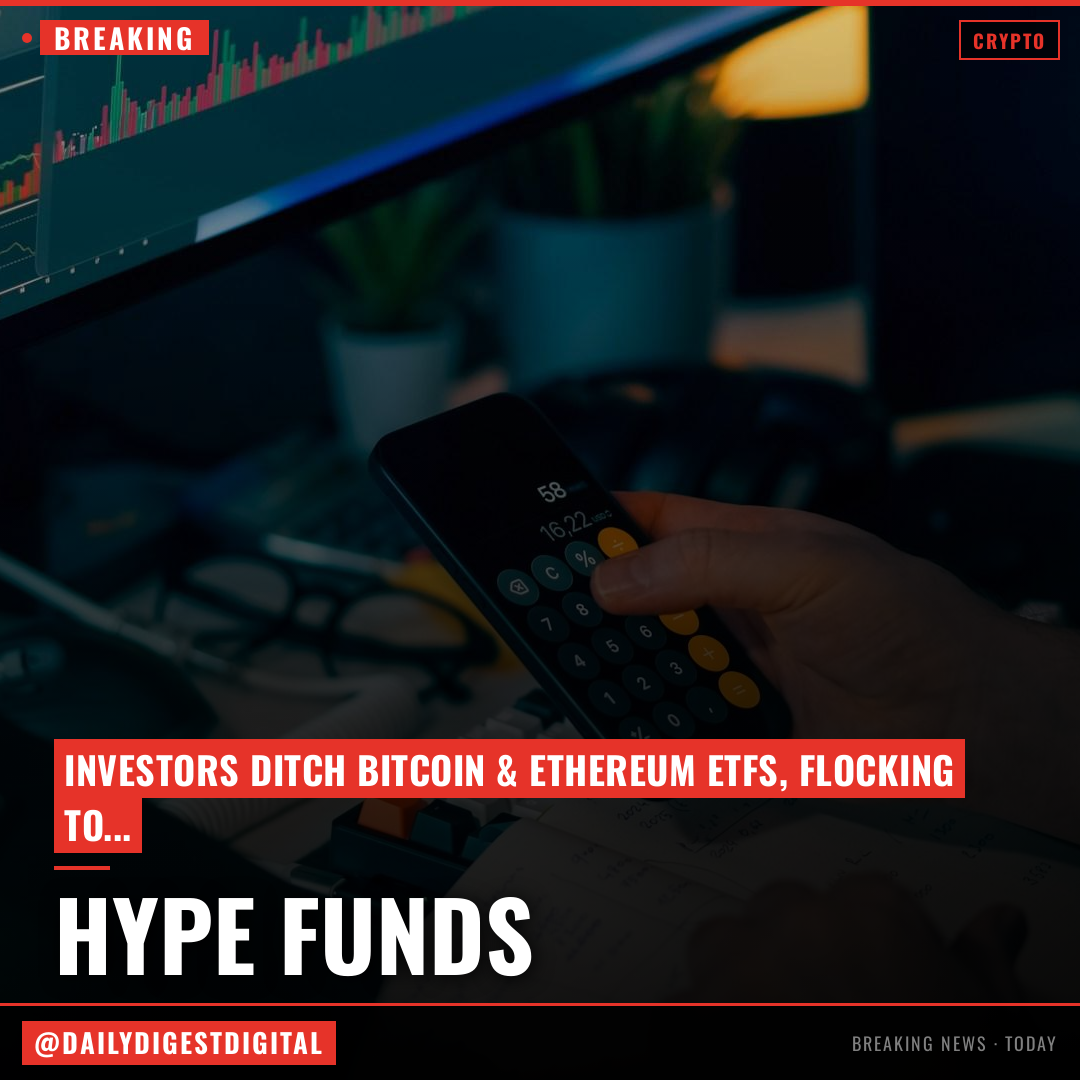 HYPE funds attract millions as investors dump bitcoin and ether ETFs