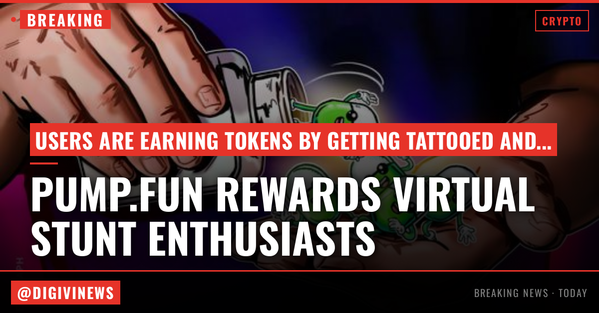Pump.fun bounty platform pays users to tattoo tokens and chase viral stunts