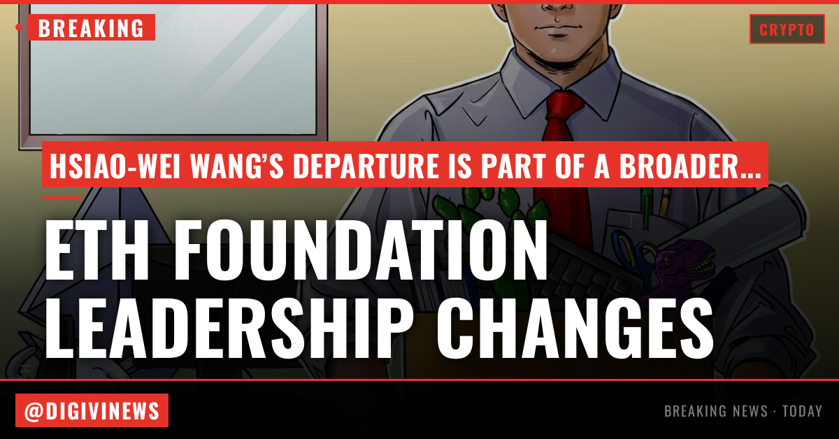 Ethereum Foundation leadership exodus continues with director’s departure