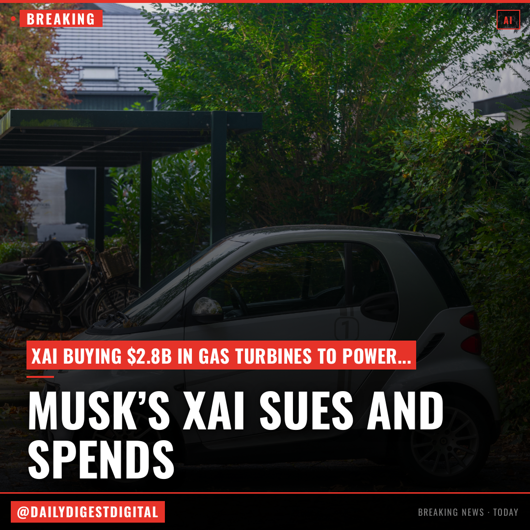 Musk’s xAI is being sued over its data center generators. Now, it’s buying $2.8B more.