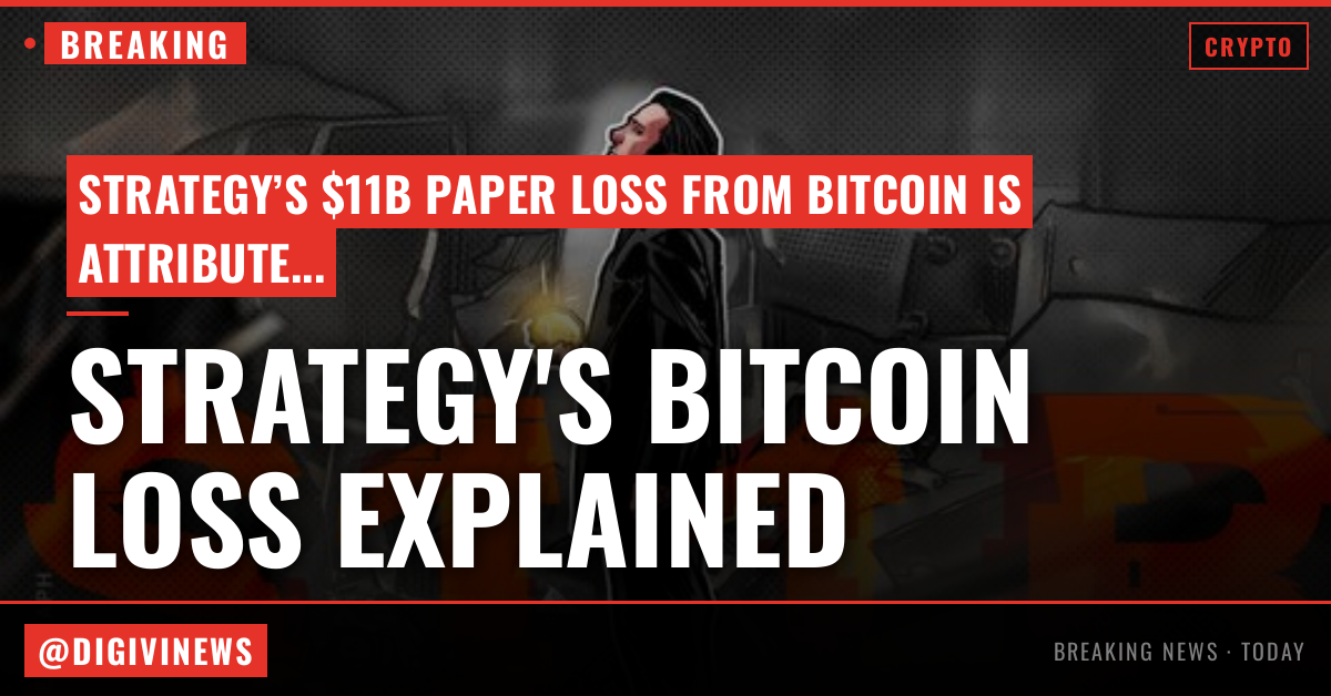 Saylor downplays Bitcoin slide as Strategy faces $11B paper loss