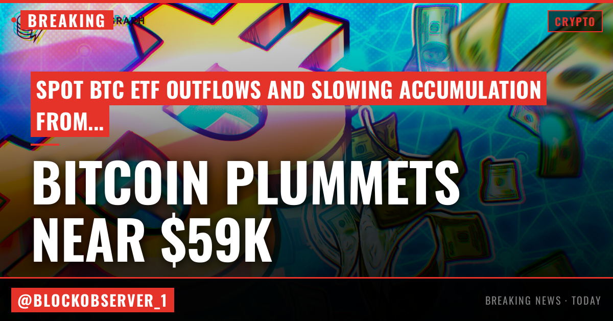 Bitcoin nearly loses $59K as DXY surges: Are traders bracing for more pain?