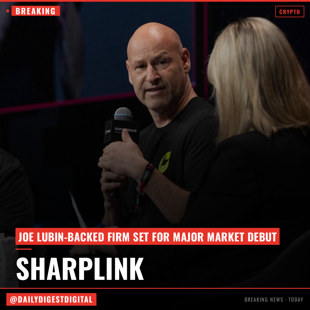 Joe Lubin-backed Ethereum treasury firm SharpLink to join the Russel indexes