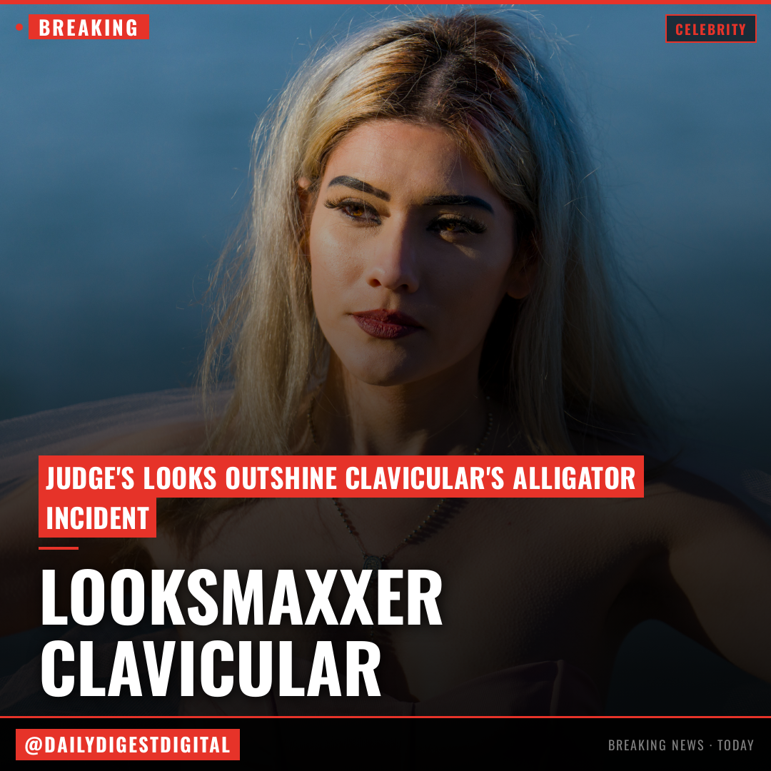 Looksmaxxer Clavicular Gets Brutally Upstaged By Hunky Judge, Internet Goes Wild