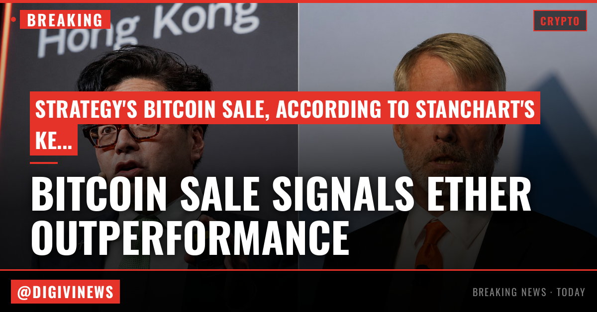 Strategy's bitcoin sale may mark start of ether outperformance, StanChart's Kendrick says