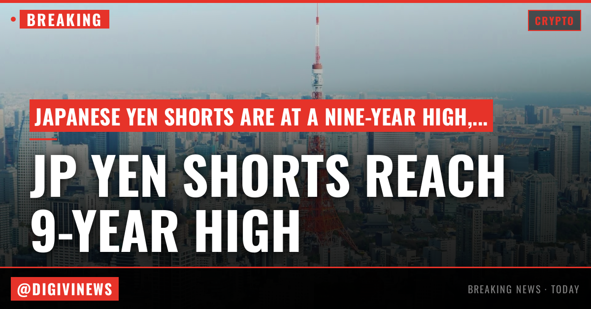 Bitcoin traders have a reason to watch Tuesday's BOJ rate decision. Yen shorts are at a nine-year high