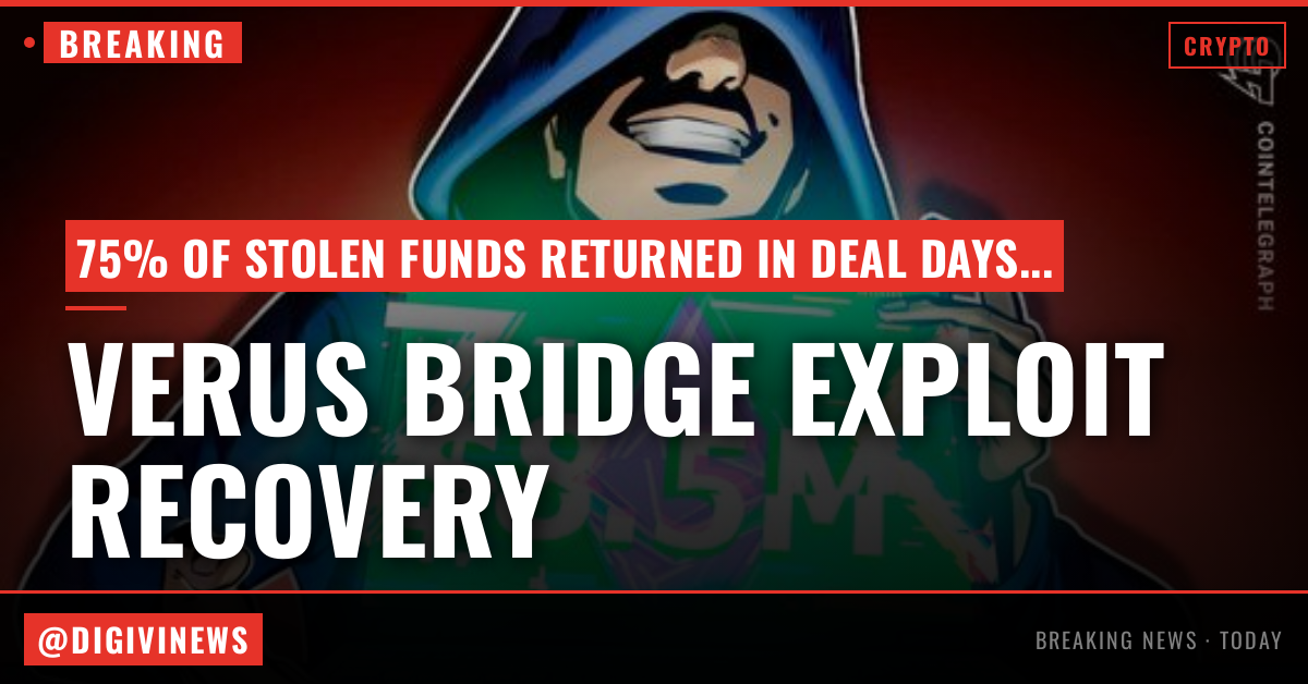 Verus bridge exploiter returns $8.5M after bounty offer