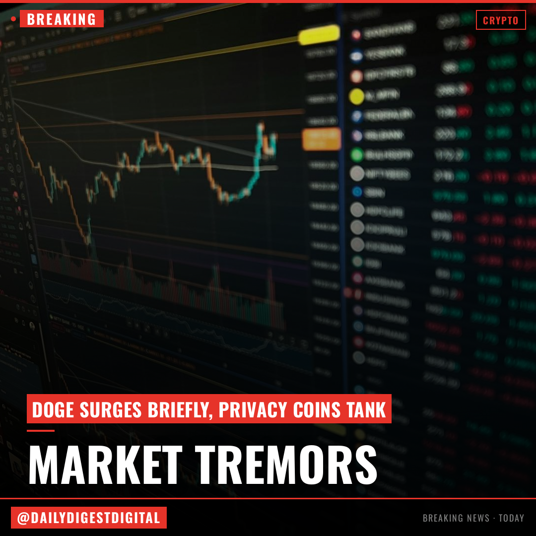 HYPE briefly overtakes Dogecoin, privacy tokens slide as US strikes on Iran rattle markets