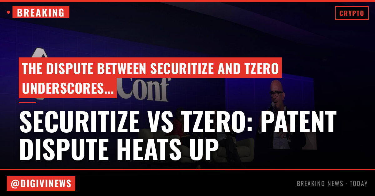 Securitize and tZERO clash over patents as race to bring Wall Street onchain heats up