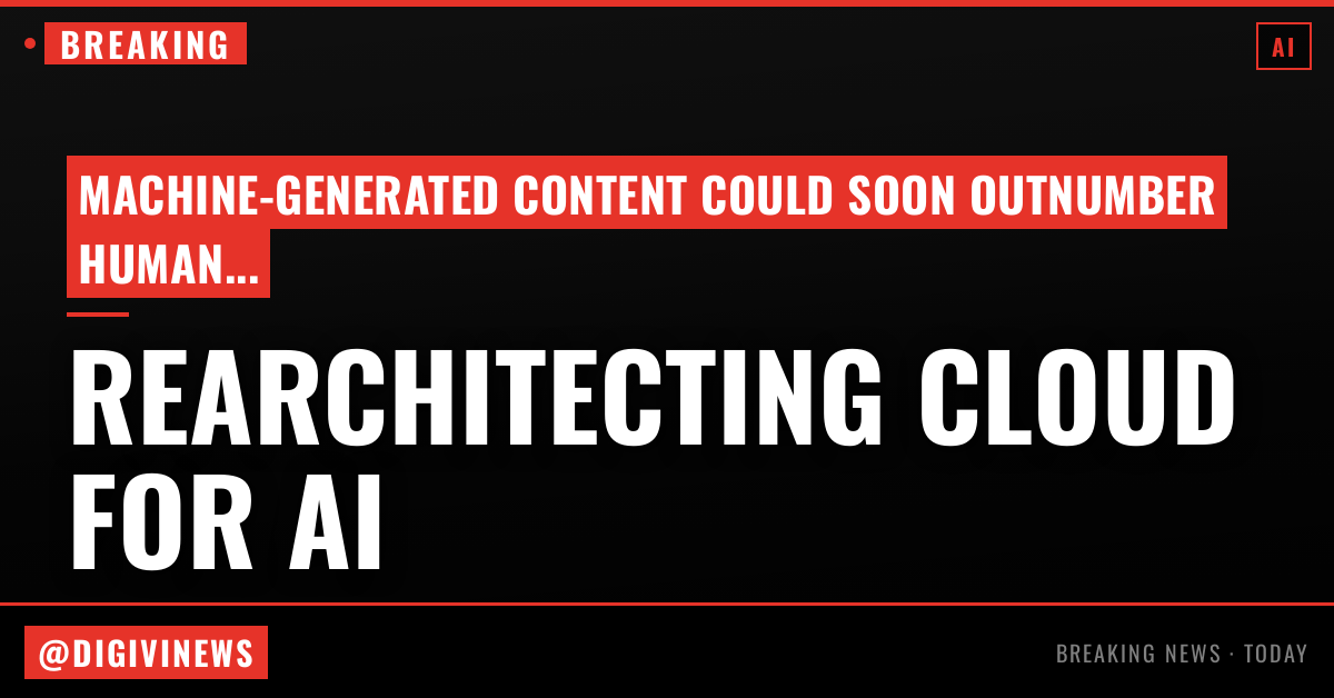 The internet is being rebuilt for machines