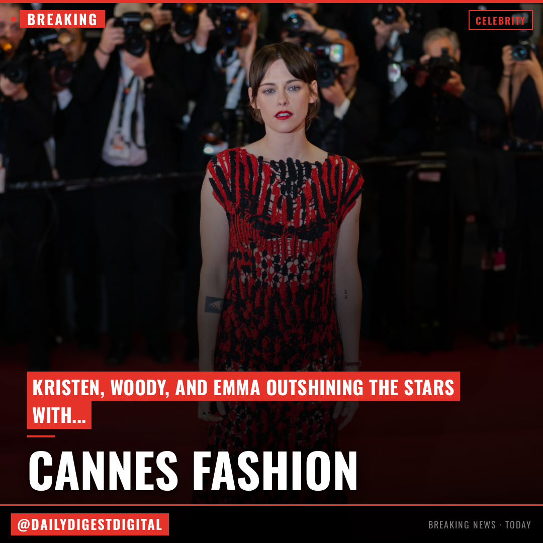 ‘Full Phil’ premiere red carpet at Cannes Film Festival 2026: Kristen Stewart, Woody Harrelson, Emma Mackey and more