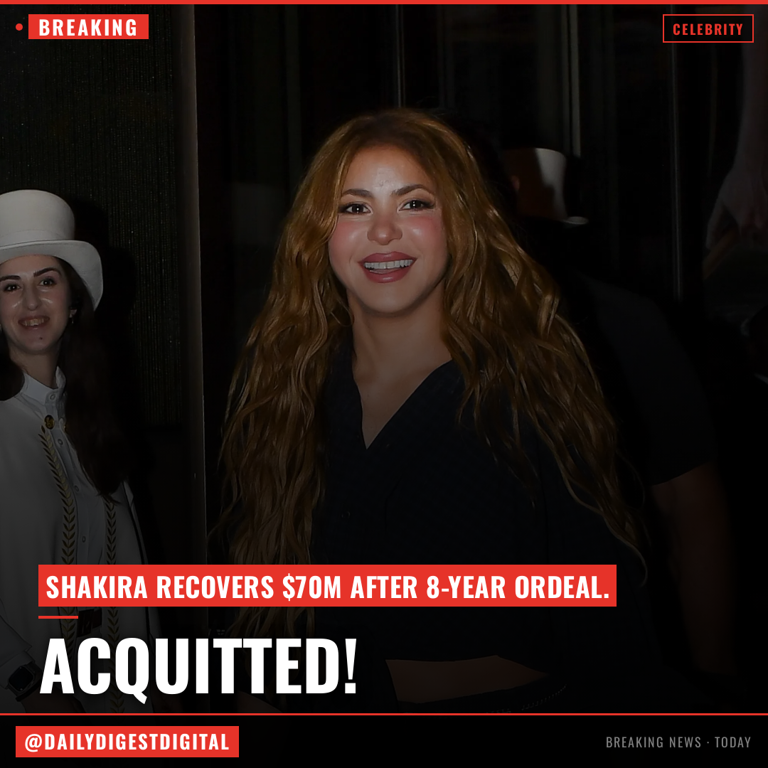 Shakira gets massive $70M payout after acquittal in tax fraud case