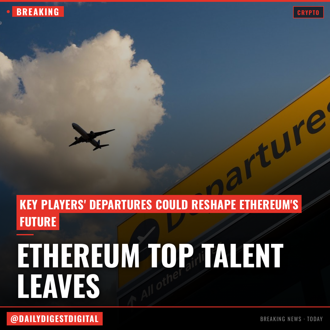 The Protocol: Ethereum Foundation's high-profile departures spark fresh debate