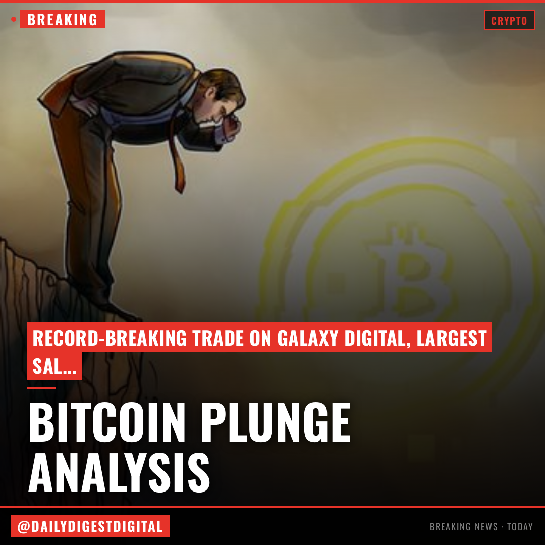 Bitcoin’s recent drop coincides with $1.3B ‘dark pool’ ETF sale: Analyst