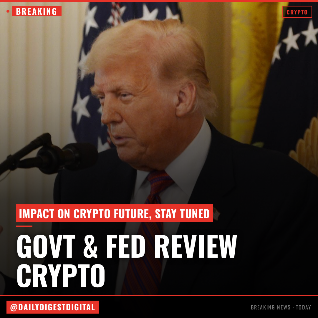 Trump orders government, Fed to review crypto firms' access to payment rails
