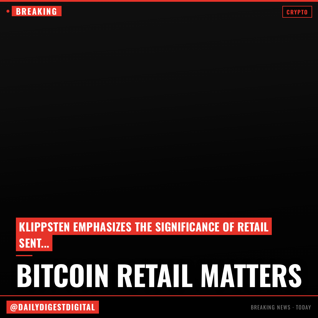 Bitcoin retail sentiment still matters, says Swan Bitcoin CEO