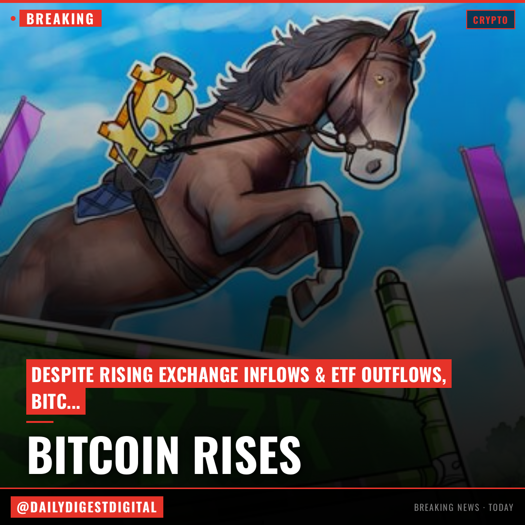 Bitcoin chases range highs despite rising BTC exchange inflows: Is $80K next?