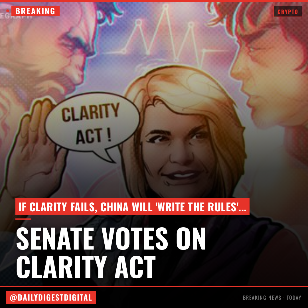 Senator Lummis says China will 'write the rules' of the new financial era if CLARITY fails