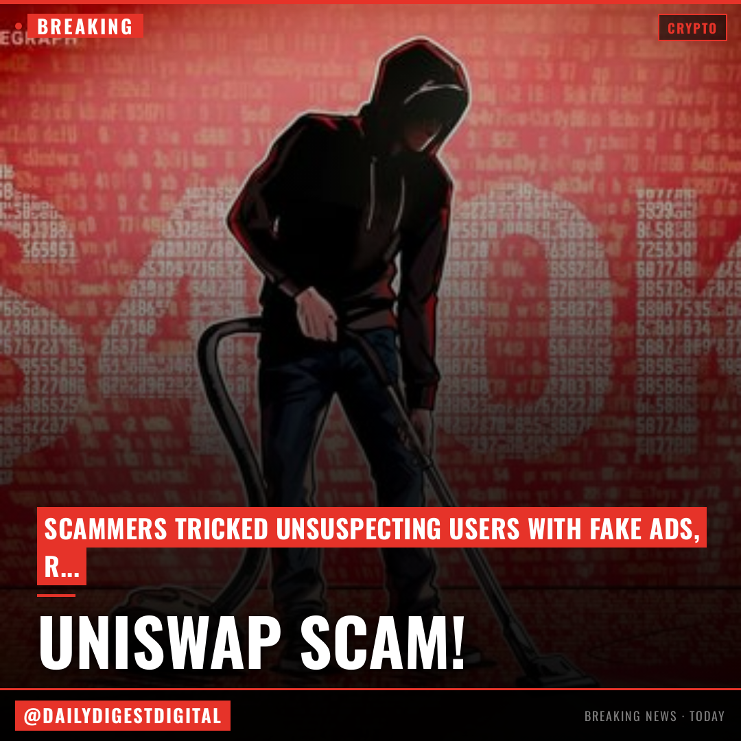 Scammers make $400K through fake Uniswap ads on Google