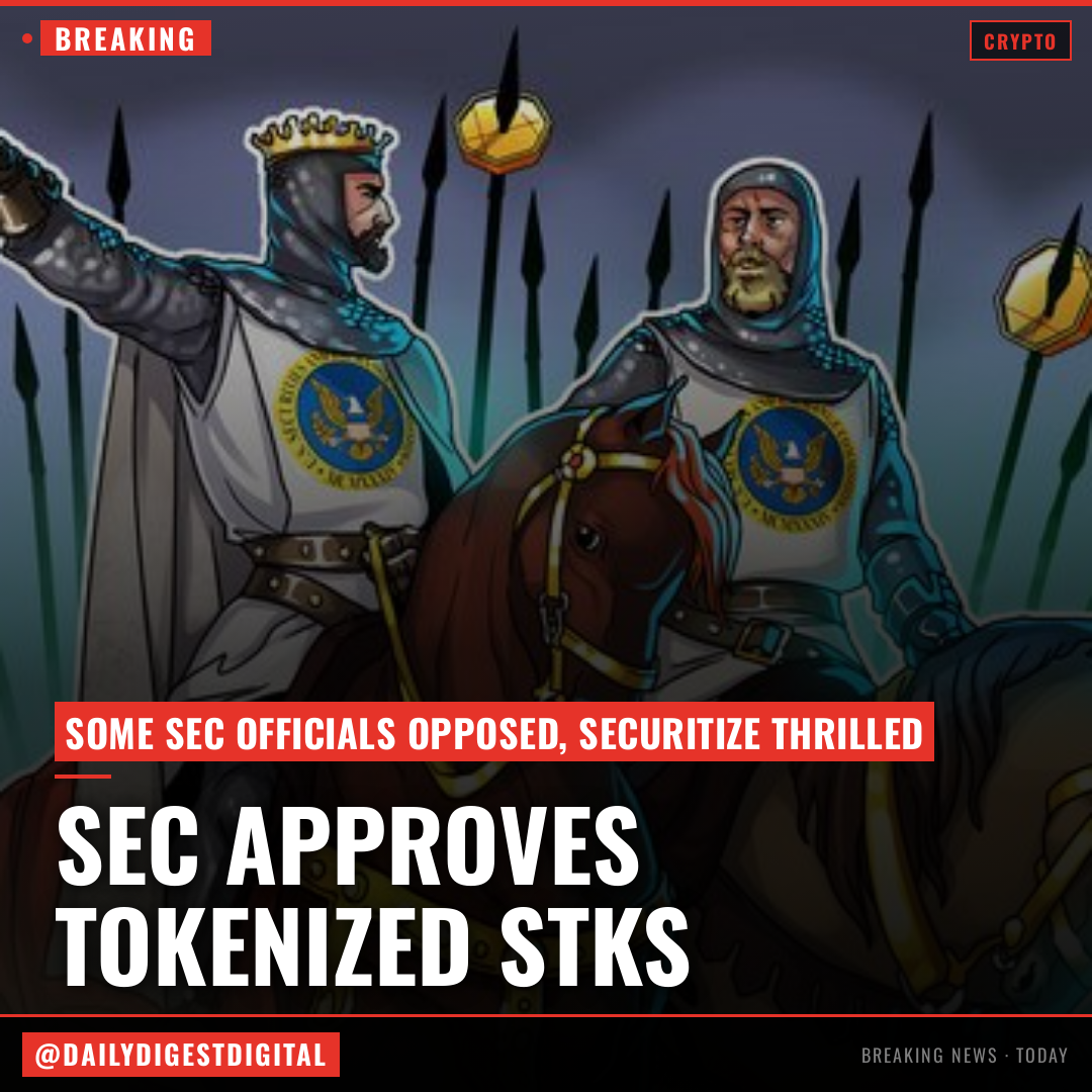 SEC to make ‘innovation exemption’ for tokenized stock trading: Report
