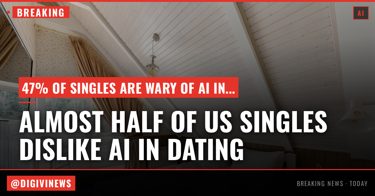 Almost half of US singles feel negatively about AI in dating, Match says
