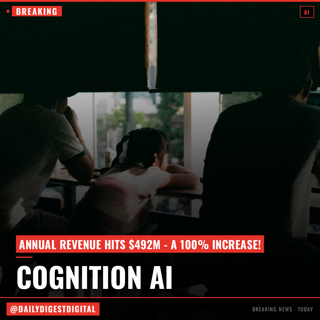 AI coding startup Cognition raises $1B at $25B pre-money valuation