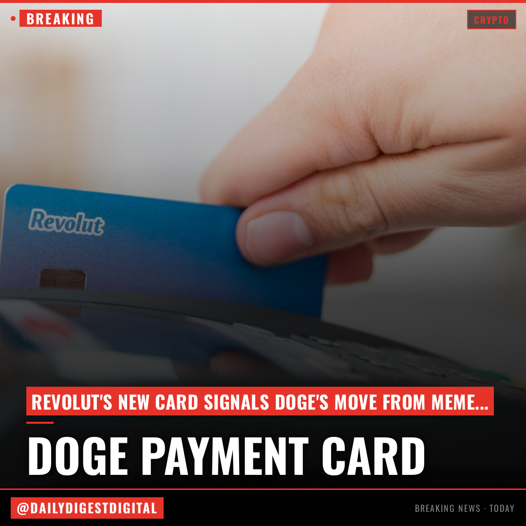 Revolut wants to take Dogecoin mainstream with its new physical payment card