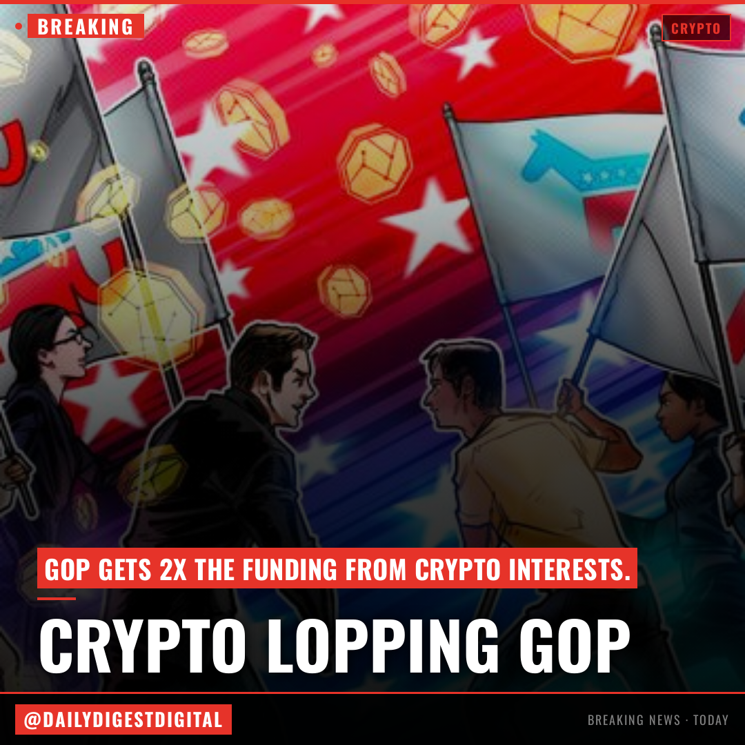 Crypto lobby spending on Republicans far outpaces Democratic support