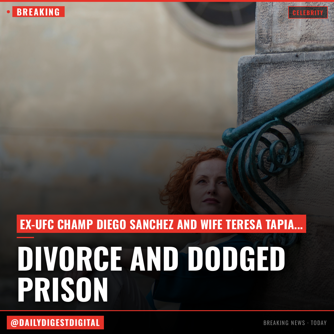 Ex-UFC Star Diego Sanchez’s Wife Files For Divorce Weeks Before He Avoids Prison