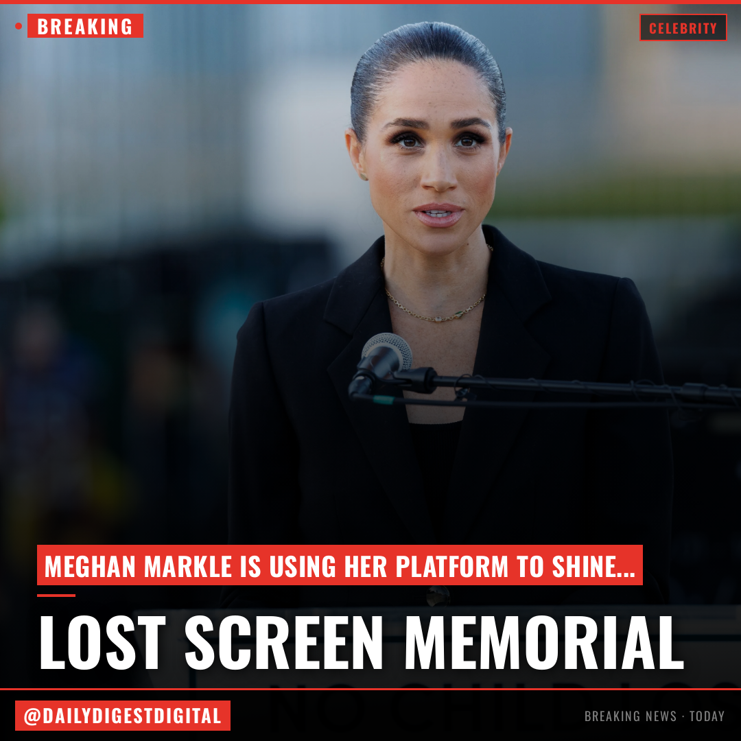 Meghan Markle delivers powerful speech on dangers of online bullying at the Lost Screen Memorial unveiling in Geneva