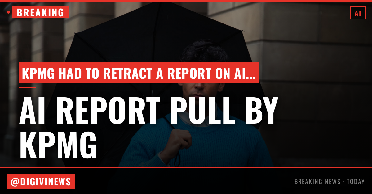 KPMG pulls report on AI usage due to apparent hallucinations