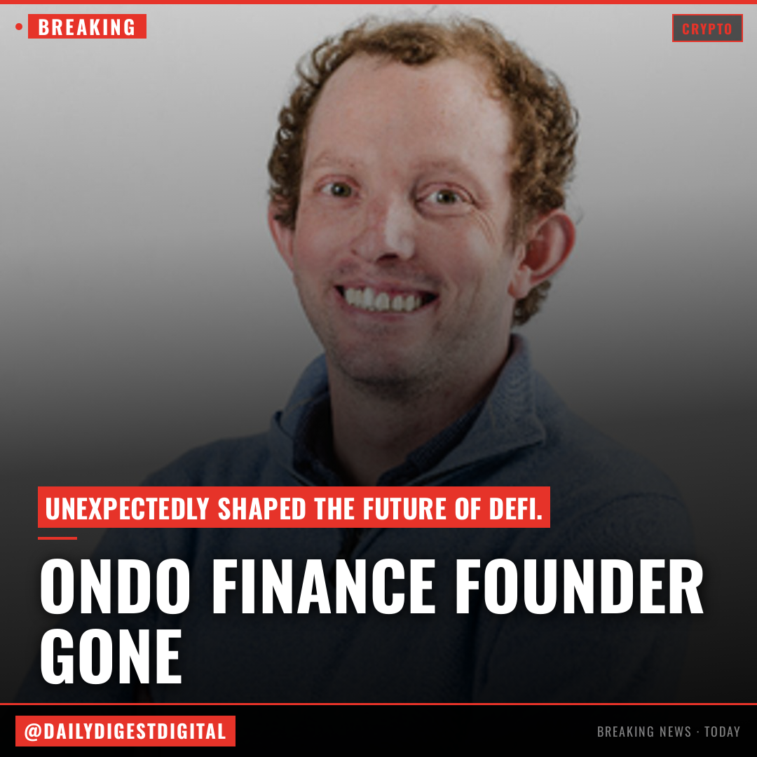 Ondo Finance founder Nathan Allman dies unexpectedly