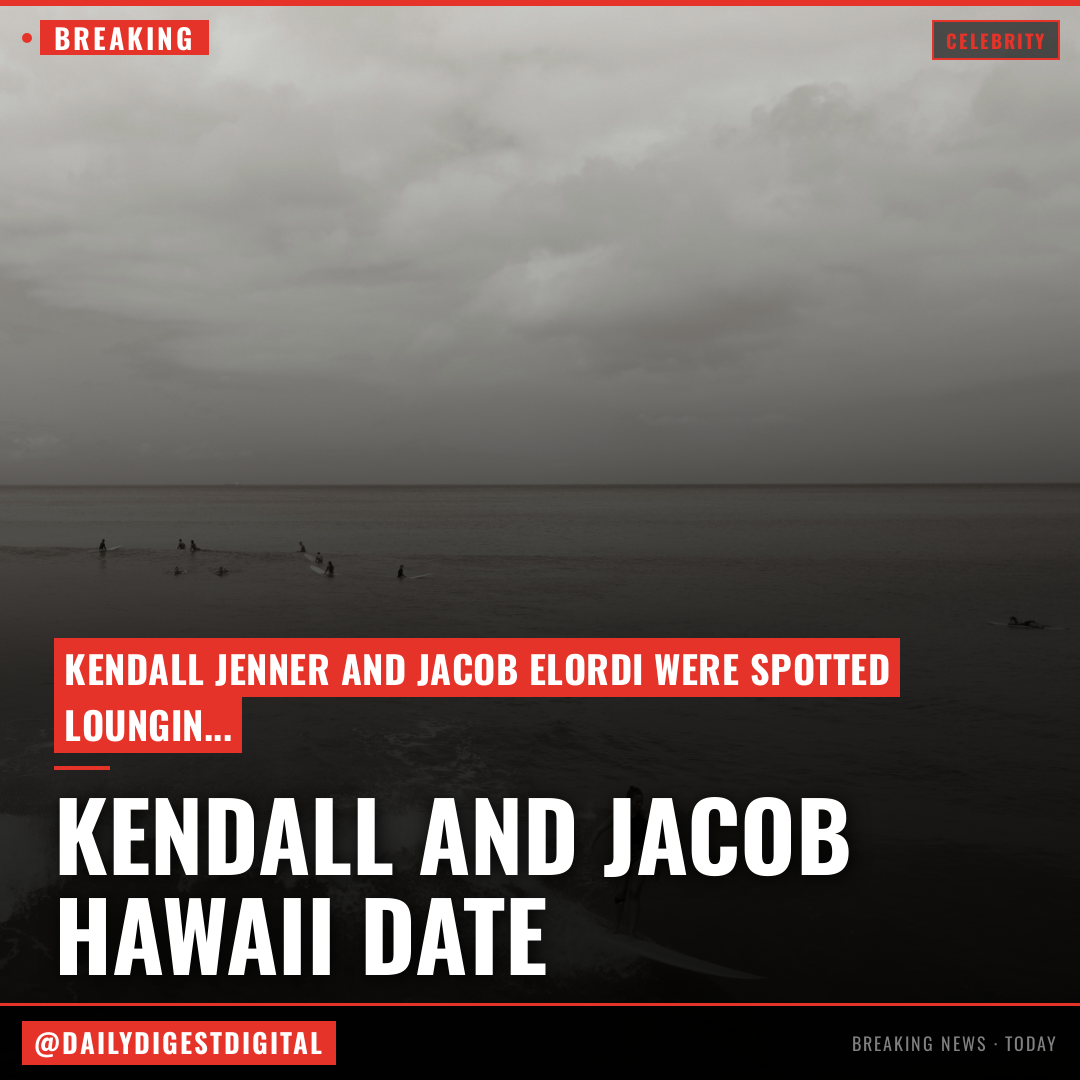 Kendall Jenner and Jacob Elordi Spotted on Intimate Beach Date in Hawaii