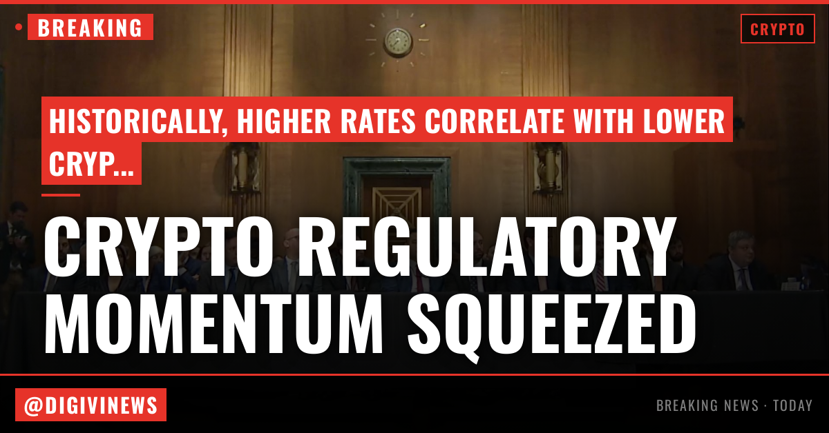 Crypto’s regulatory tailwind runs into a potential rates reset