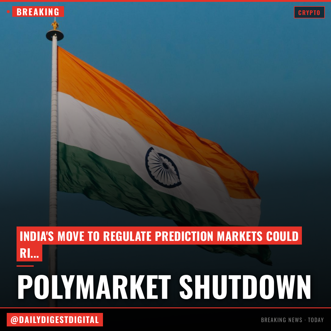 India cracks down on prediction markets: Polymarket goes dark, Kalshi could be next
