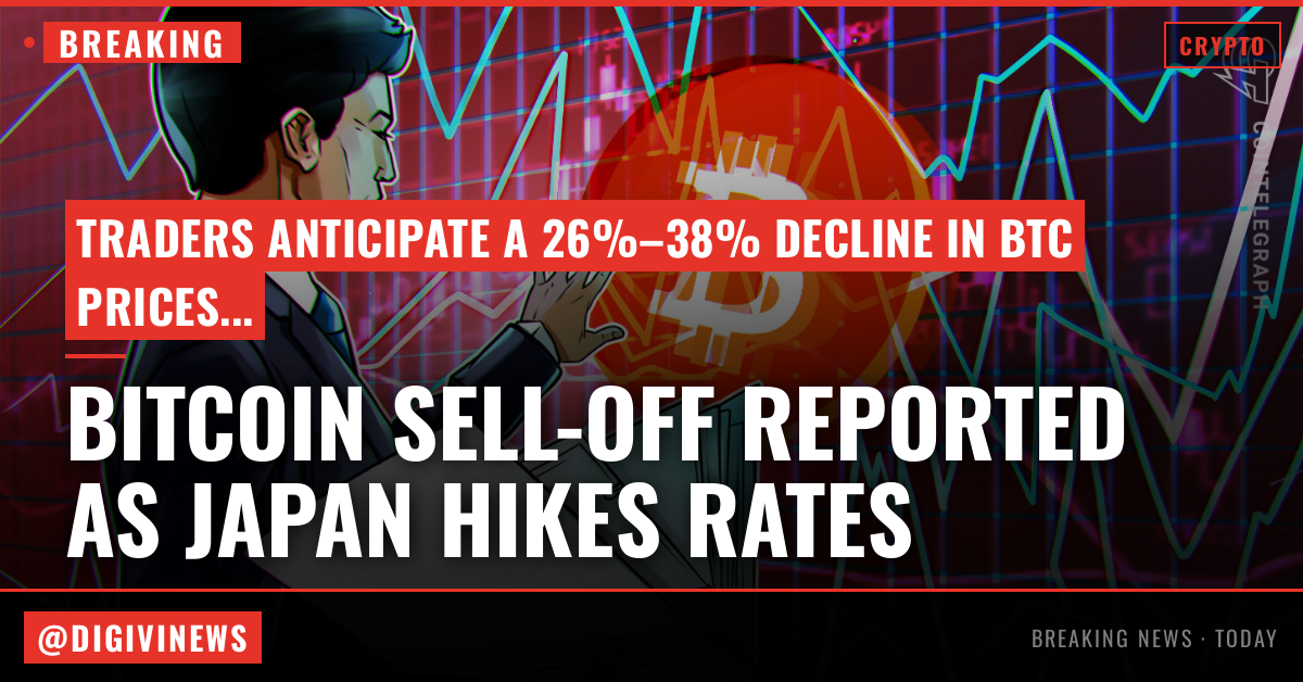 Bitcoin sell-off toward $60K may resume as Japan hikes interest rates