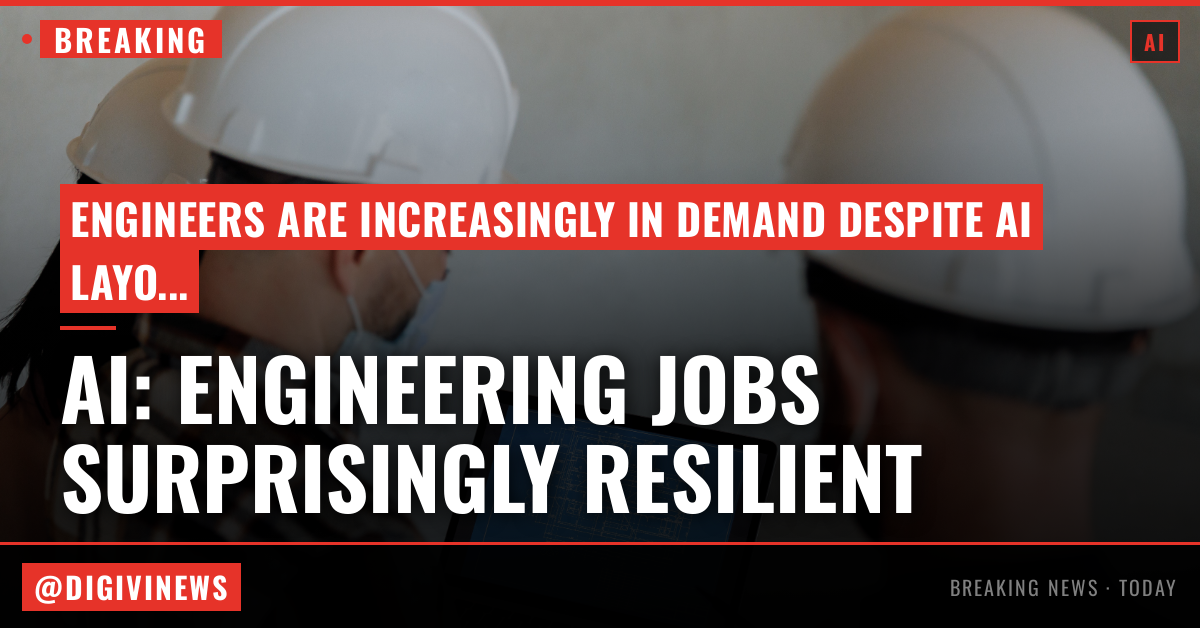AI was supposed to kill engineering jobs, but new data suggests they’re the most resilient