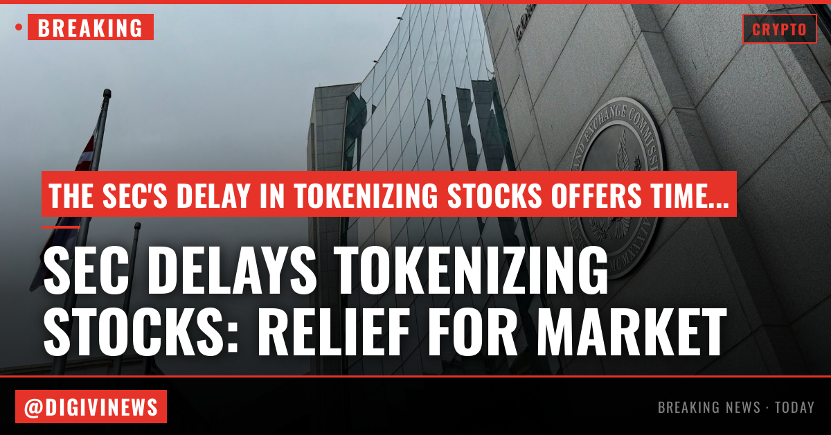 The SEC delayed tokenizing stocks, and here’s why that’s a relief