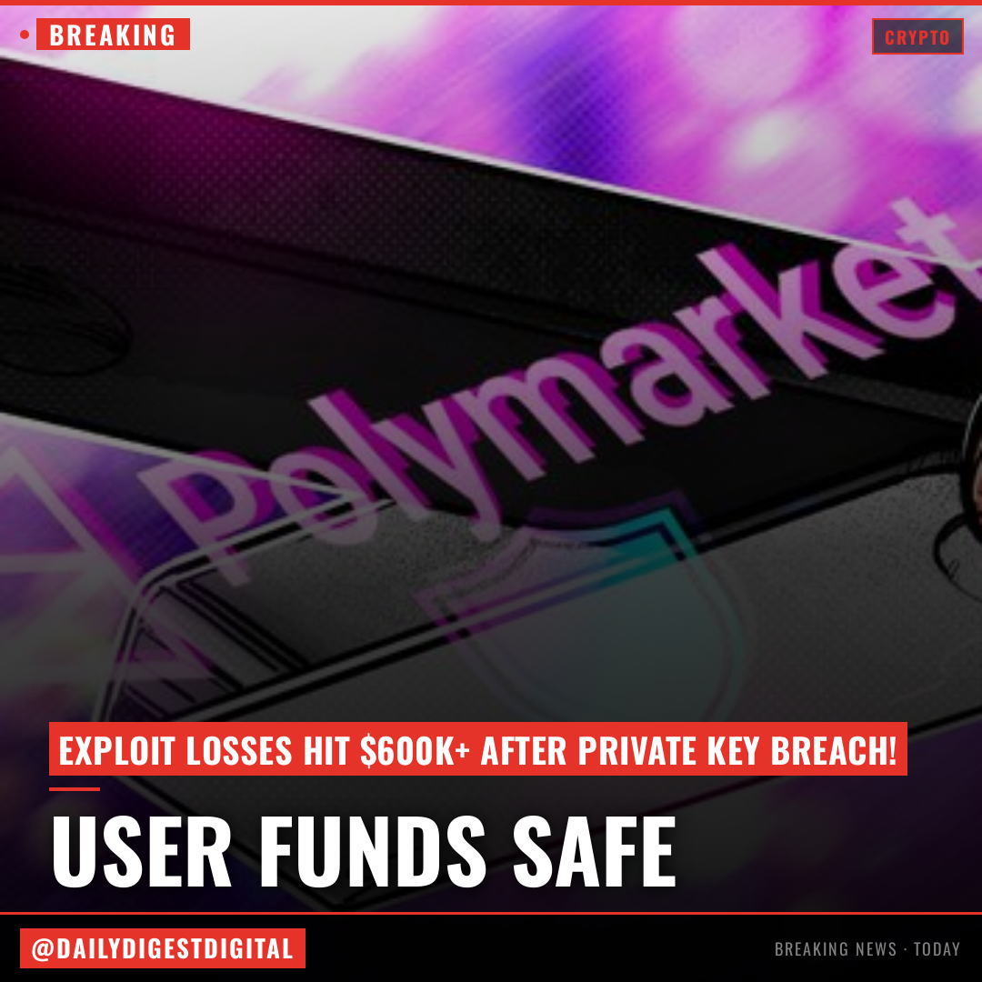 Polymarket team says user funds safe as exploit losses climb above $600K