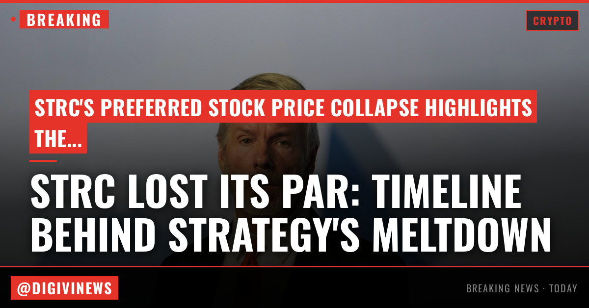 How STRC lost its par: The timeline behind Strategy's preferred-stock meltdown