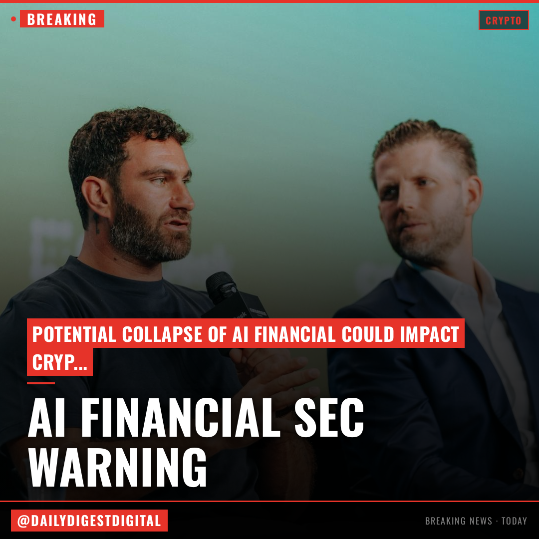 World Liberty Financial treasury company AI Financial warns in SEC filing that it may not survive the year
