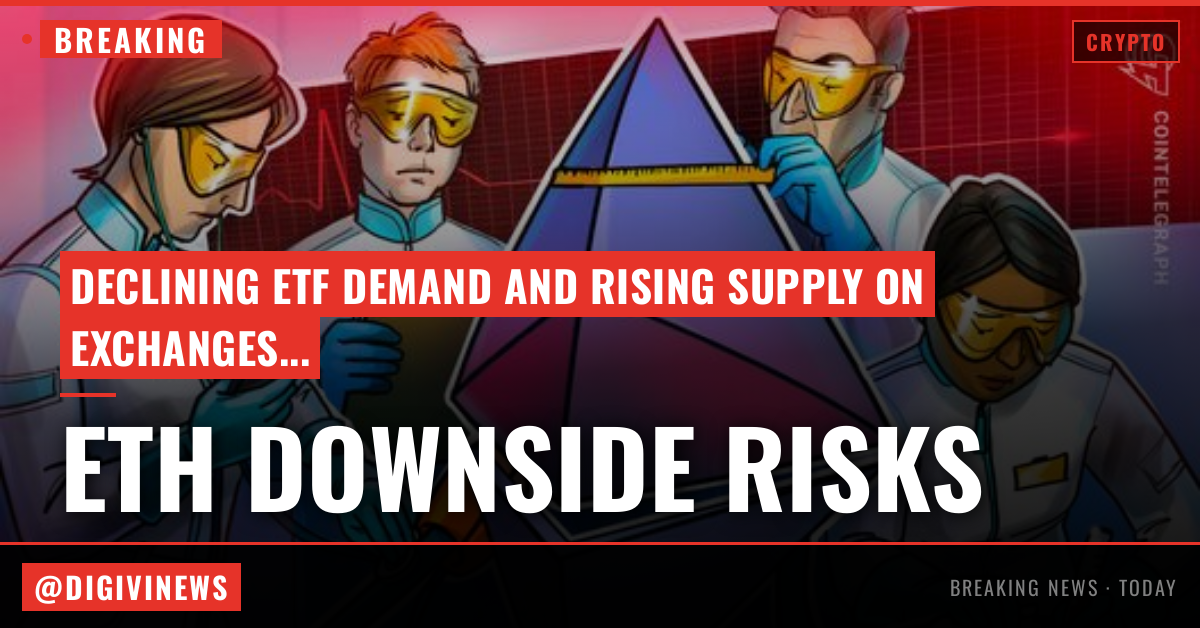 Ethereum analysts see ‘downside risks’ as bears eye 20% ETH price drop