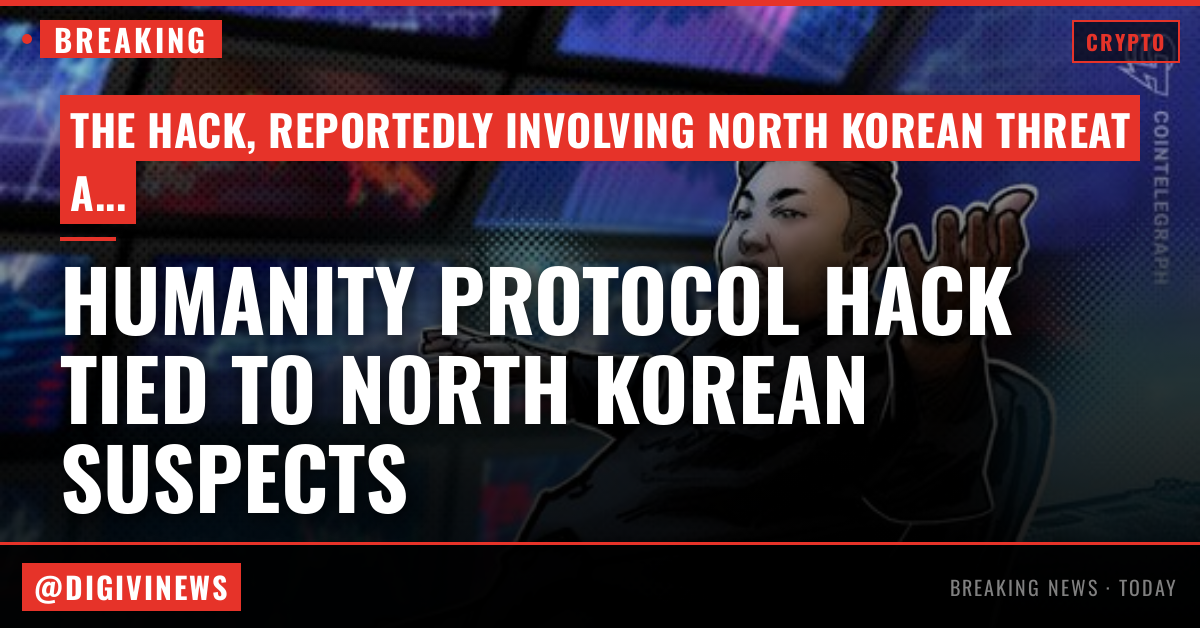 Humanity Protocol’s $36M hack tied to suspected North Korean hackers: Quantstamp