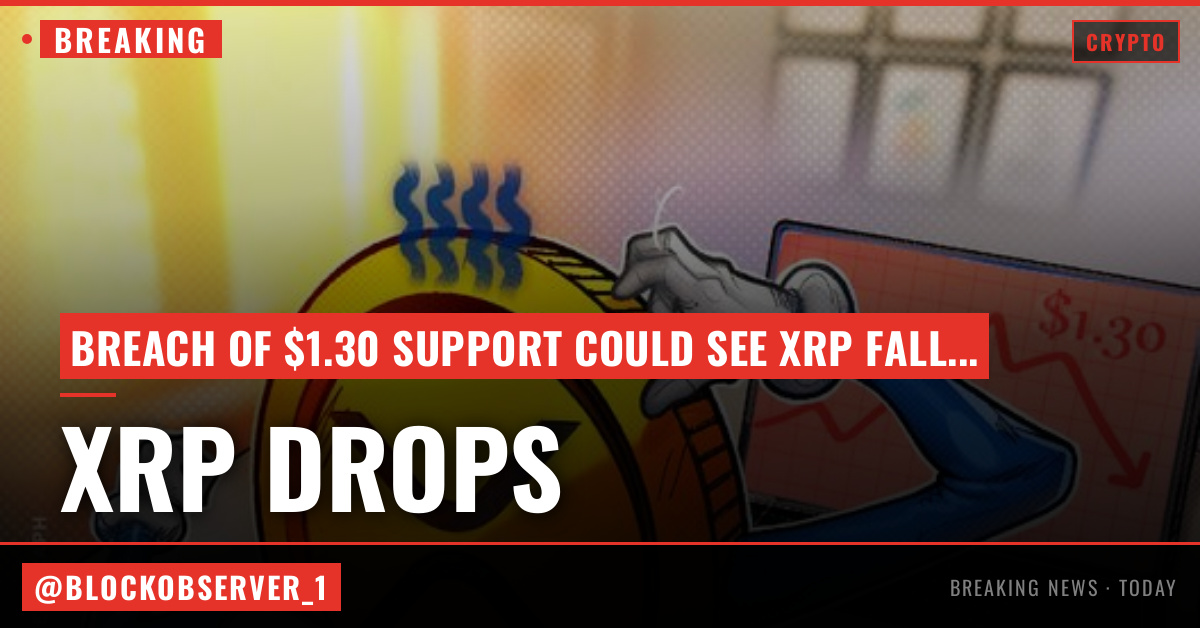 XRP drops to 16-week lows: Can price fall below $1?