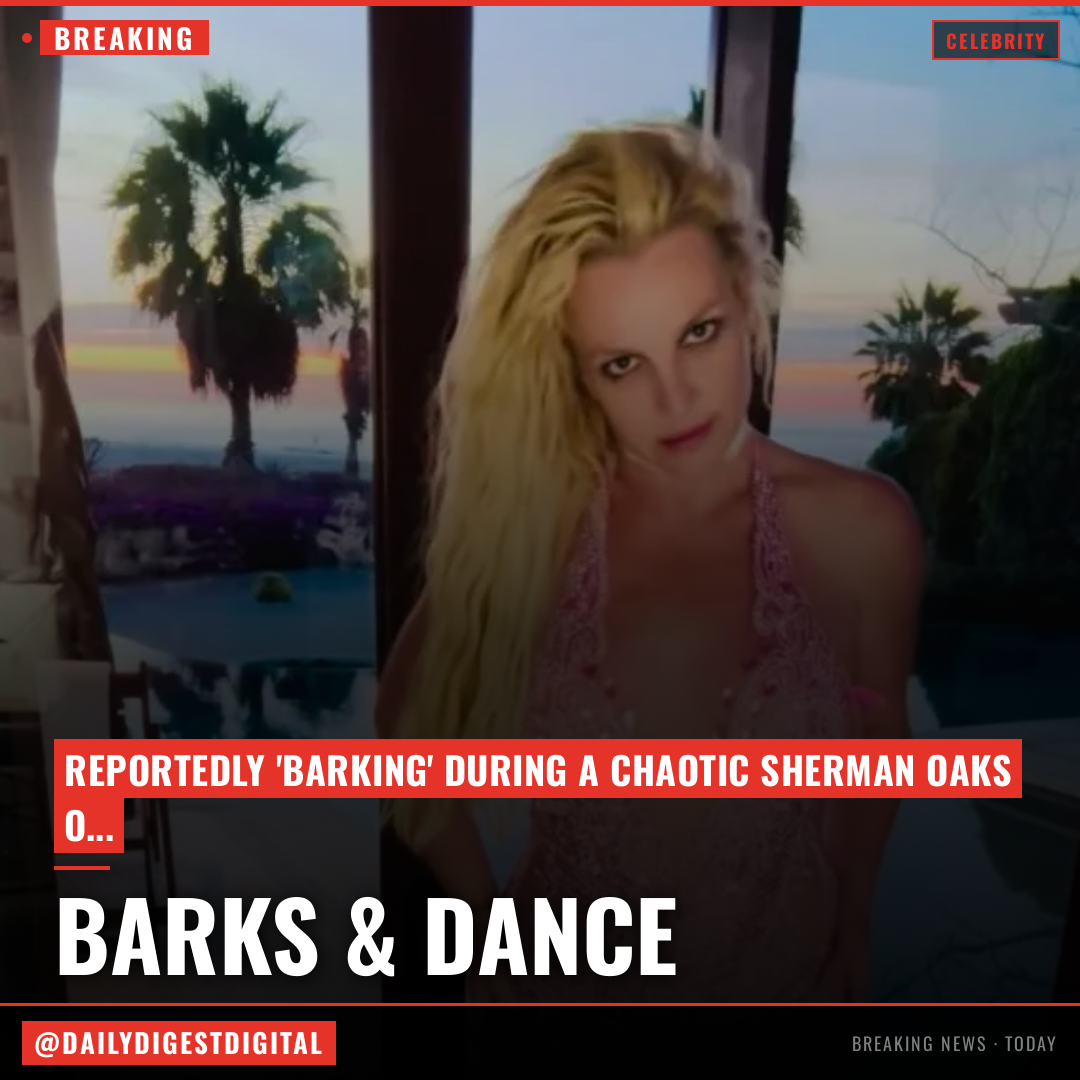 Britney spears slaps her butt while dancing in hot pink mini dress following reported restaurant drama
